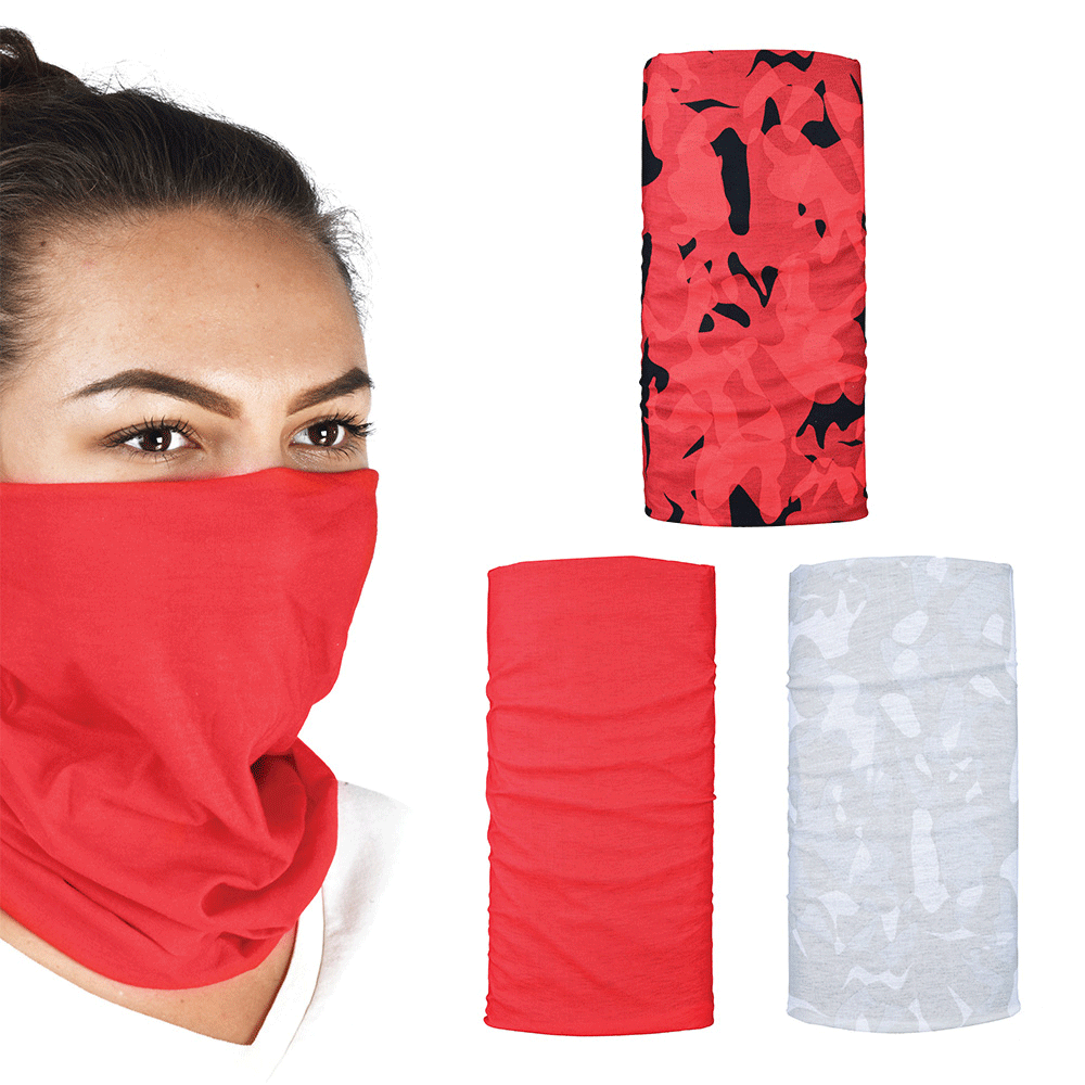 OXFORD Comfy Hvoc Red Colors 3 Pack Multi Fonction Tete Et Cou