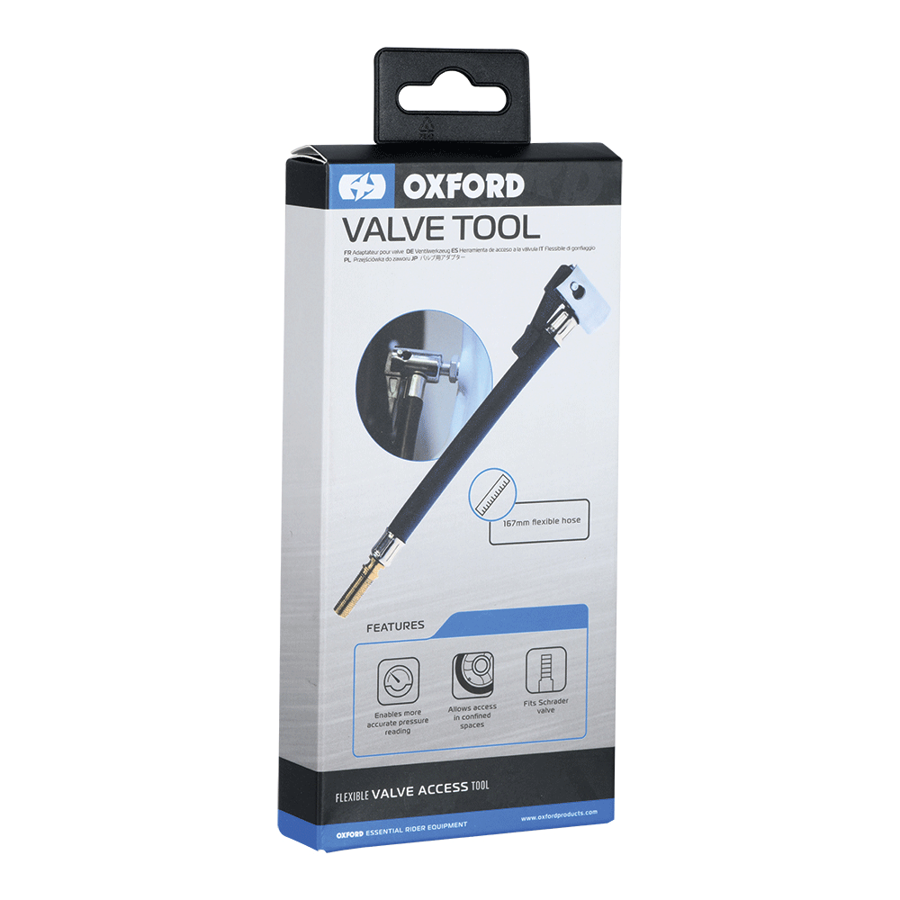 OXFORD Adaptateur De Gonflage Coude