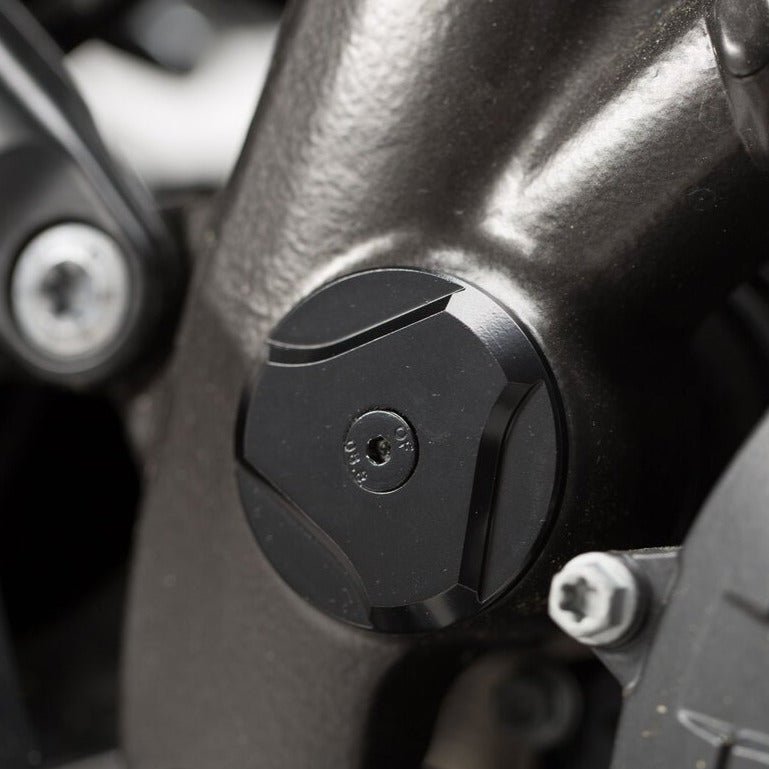 Sw Motech Set De Bouchons De Cadre. Noir. Ktm 1050/1090/1190 ADV,1290 Sadv.