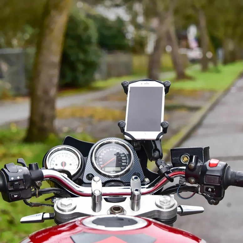 RAM MOUNTS Ram Rail U-Bolt Mount X-Grip 5" Phablets