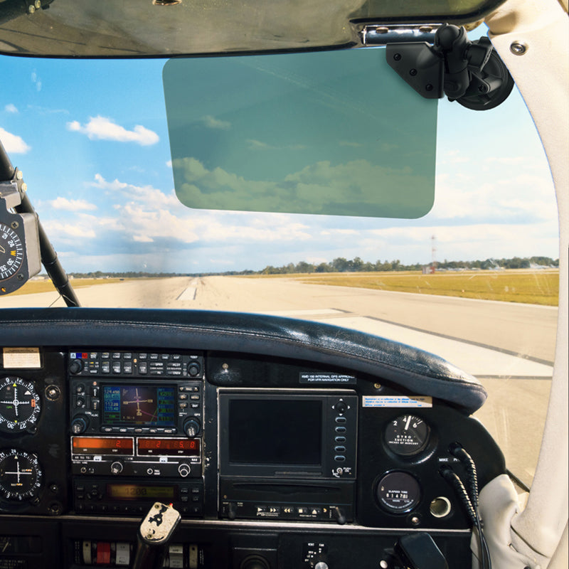 RAM MOUNTS Unpd Ram Mnt W/Suction Visor Green