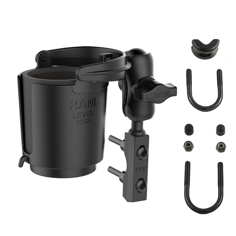 RAM MOUNTS Unpk Ram Perch Ubolt Drink Cup Hold Shrt
