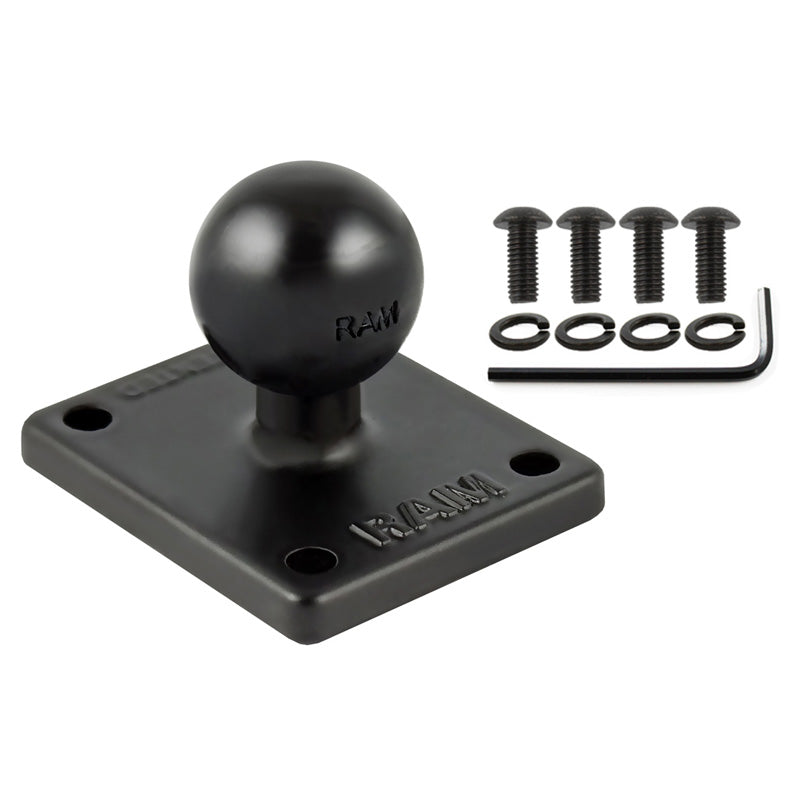 RAM MOUNTS Unpkd. Ram 2" X 1.7" Base Amps Hole Pat