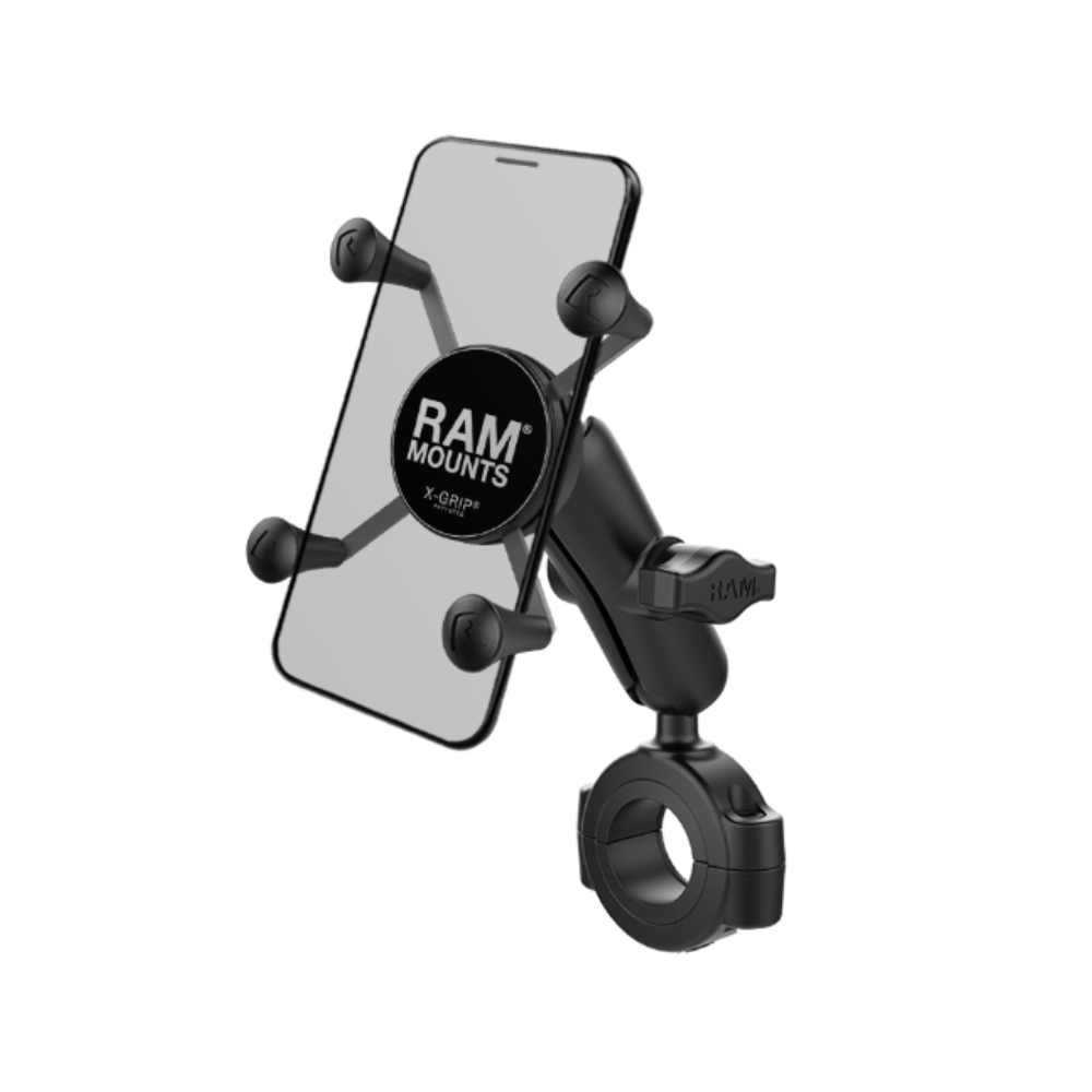 RAM MOUNTS Unpk Ram Bar Mnt 1 1/8"-1 1/2" W/Ram X-