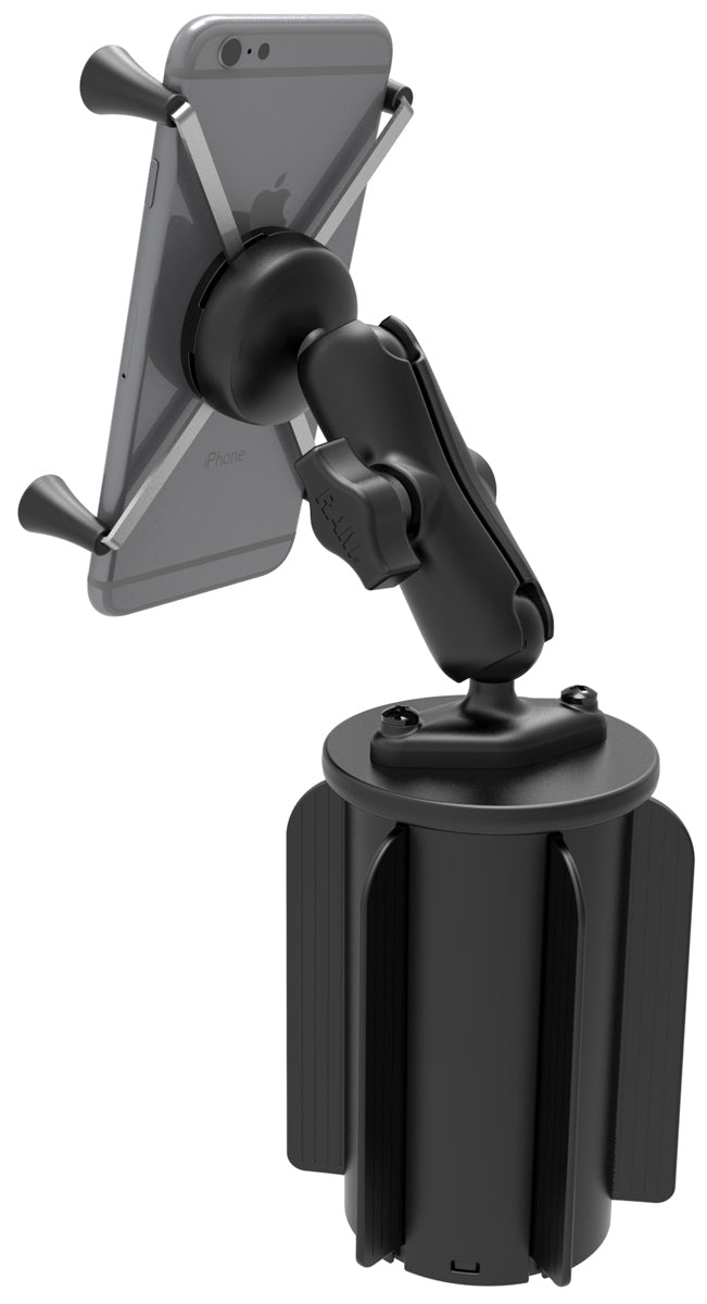 RAM MOUNTS Ram-A-Can 2 Unvrsl Cup Holder X-Grip 5"