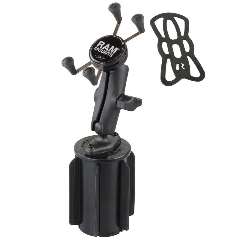 RAM MOUNTS Ram-A-Can 2 Universal Cup Holder X-Grip