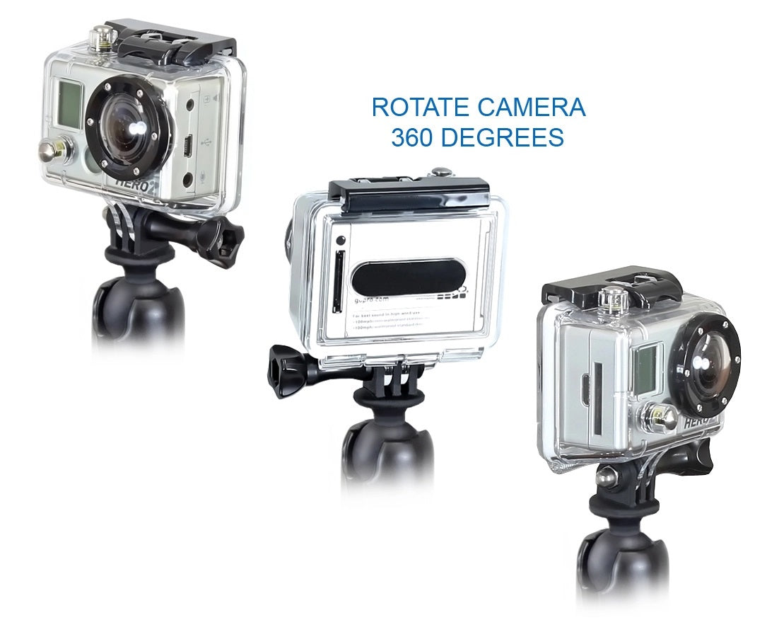 RAM MOUNTS Unpkd. Ram Gopro Mounting Base 1" Dia Ba