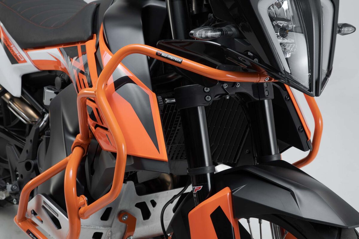 SW MOTECH Crashbar Haut Orange KTM790 KTM890 ADV