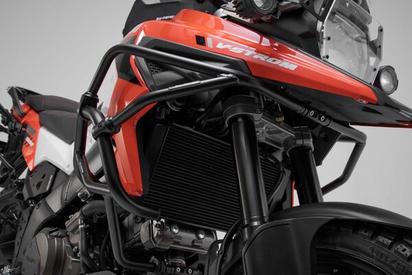 Crashbar haut. Noir. Suzuki V-Strom 1050 (19-).