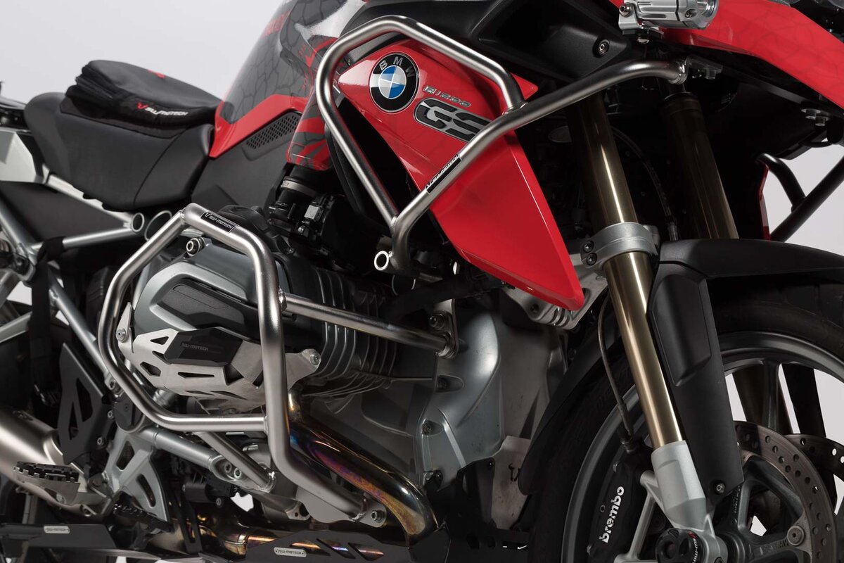 SW MOTECH Crashbar. Acier inox. BMW R 1200 GS LC (12-18).
