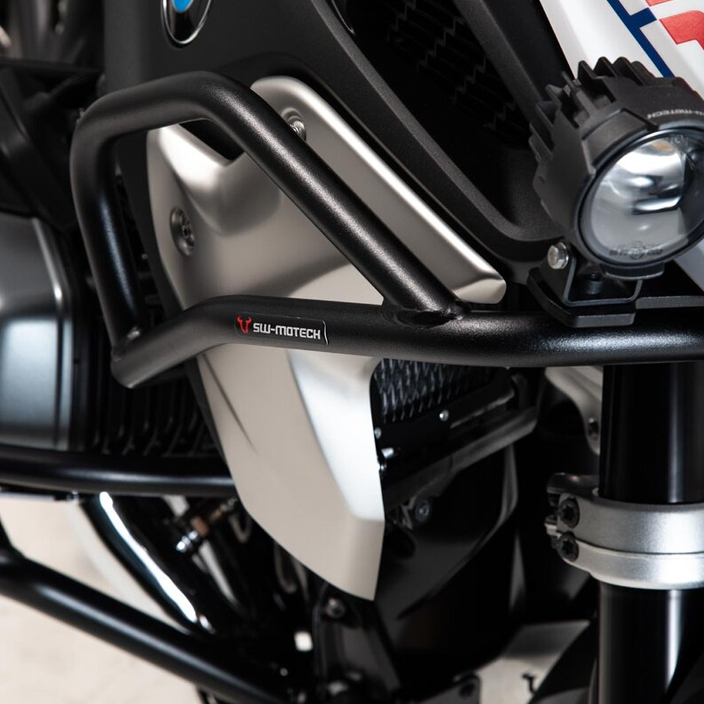 SW MOTECH Crashbar haut. Noir. BMW R 1200 GS (16-), R 1250 GS (18-).