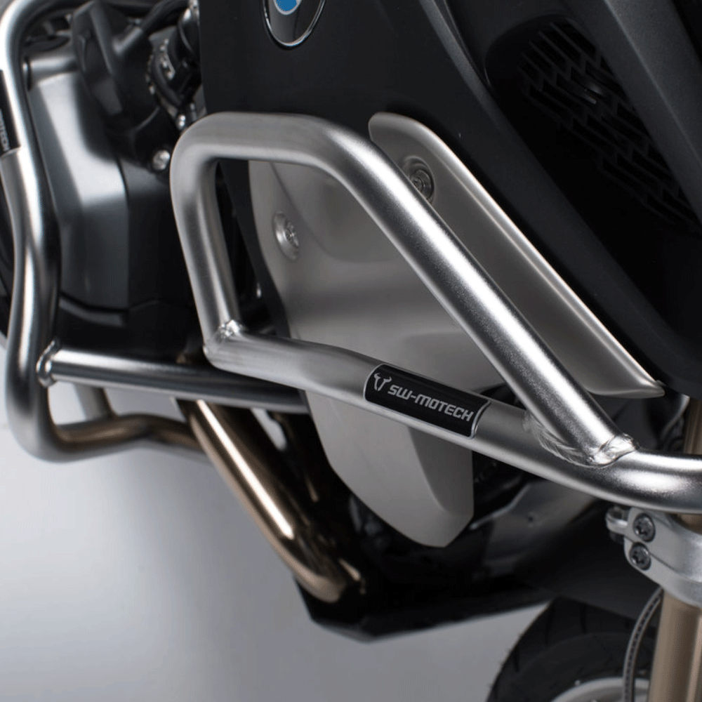 SW MOTECH Crashbar haut. Acier inox. BMW R 1200 GS (16-), R 1250 GS (18-).