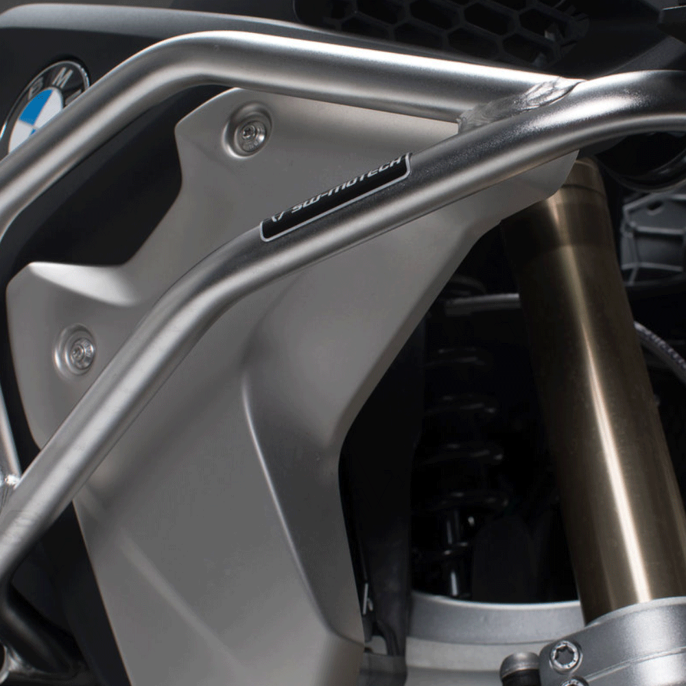 SW MOTECH Crashbar haut. Acier inox. BMW R 1200 GS (16-), R 1250 GS (18-).