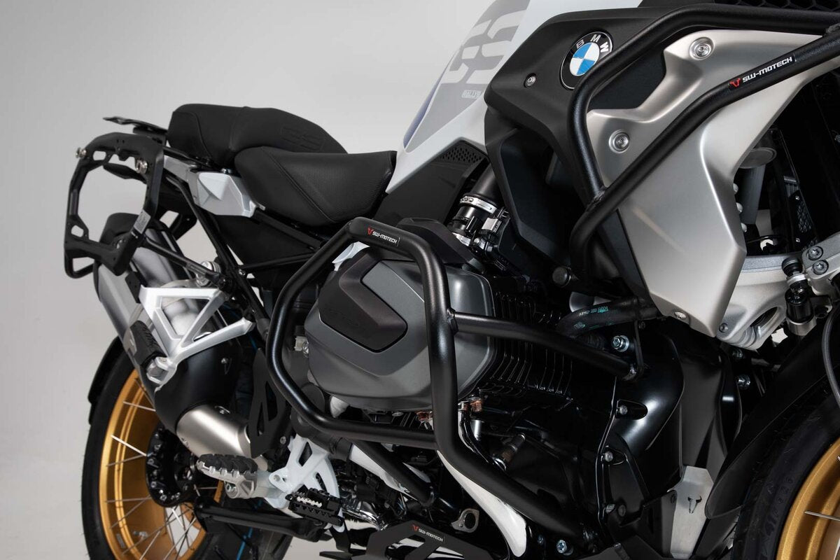 SW MOTECH Crashbar Noir BMWR1250GS (18-) BMWR1250 R/Rs (18-)