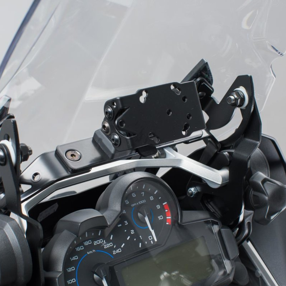 Sw Motech Renfort De Pare-Brise. Noir. Bmw R1200 Gs Lc / ADVenture (13-).