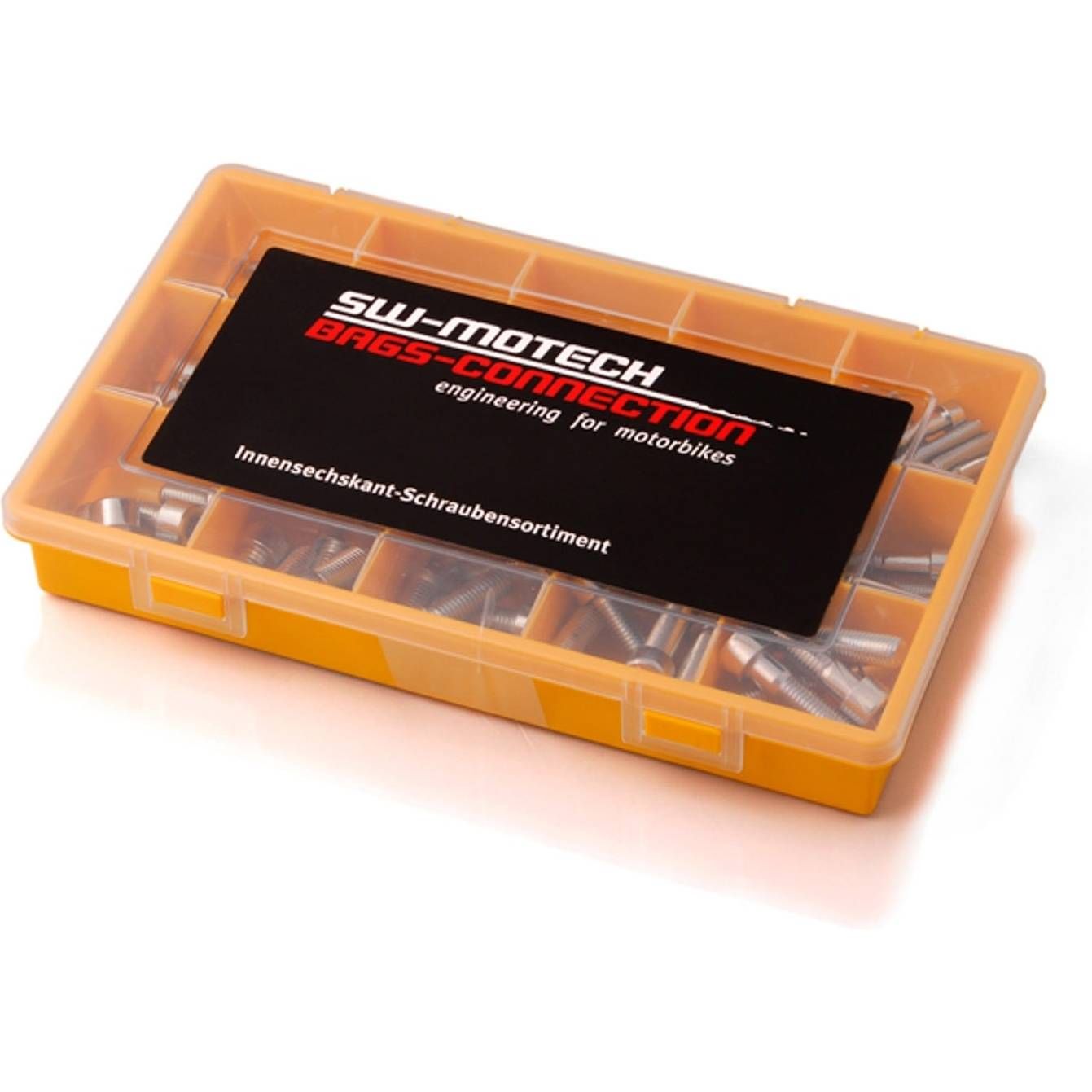 Sw Motech Assortiment De Vis. Gris. Hexa. Metrique. Classe 8.8. 100Pcs.