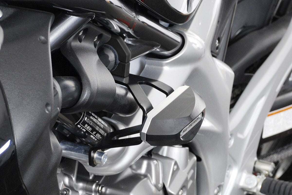 SW MOTECH Kit de patins de cadre. Noir. SFV650 Gladius (09-) / SV650 ABS (15-).