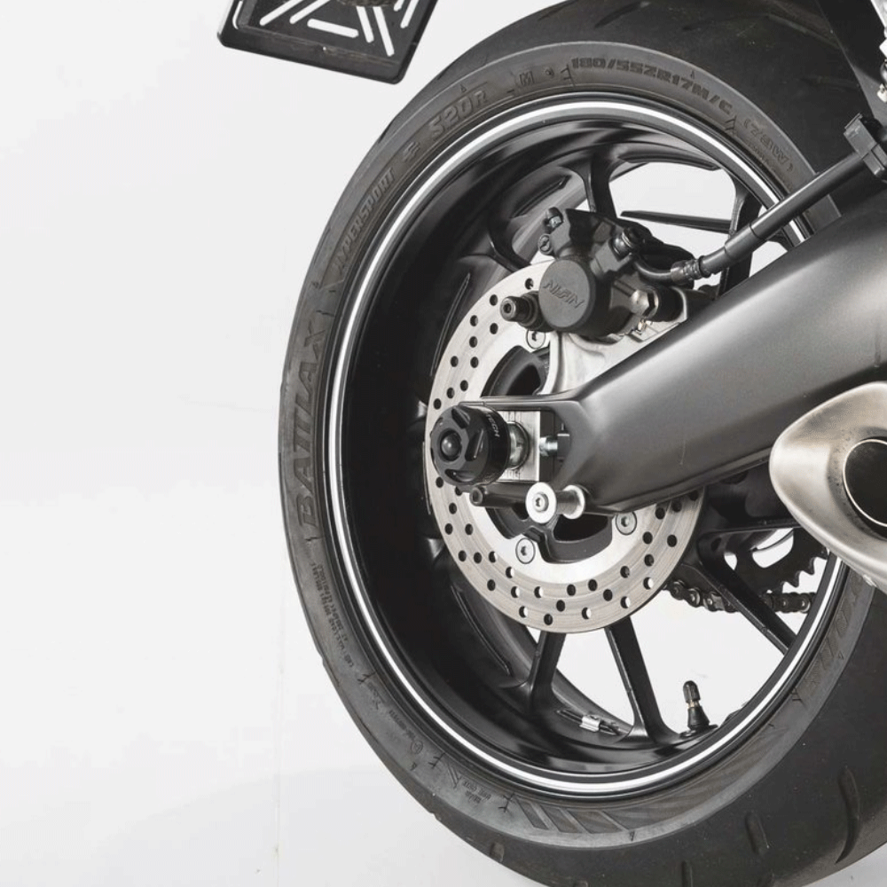 Sw Motech Roulettes De PROtection Pour Bras Oscillant. Noir. Yamaha Mt-09 (13-16) / Tracer, Xsr 900.