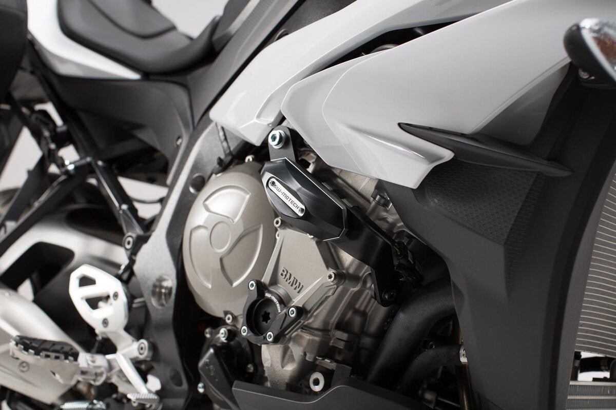 Sw Motech Kit De Patins De Cadre. Noir. Bmw S 1000 Xr (15-)