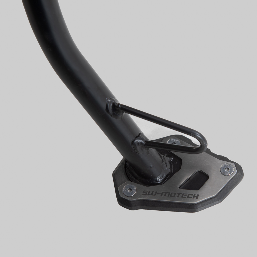 Sw Motech Extension Du Pied De Bequille Laterale. Noir/Argent. Ktm 390 ADVenture (19-).