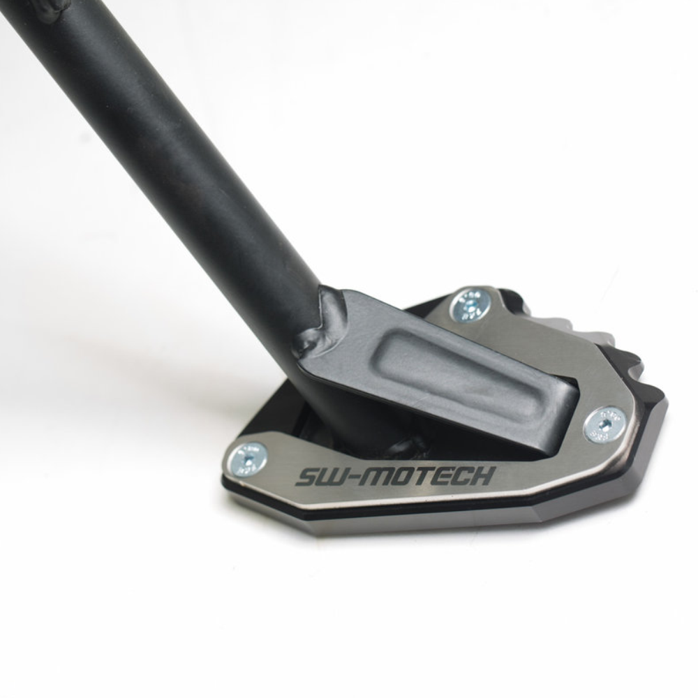 Sw Motech Extension De Pied De Bequille Laterale. Noir/Gris. Ducati Modeles.