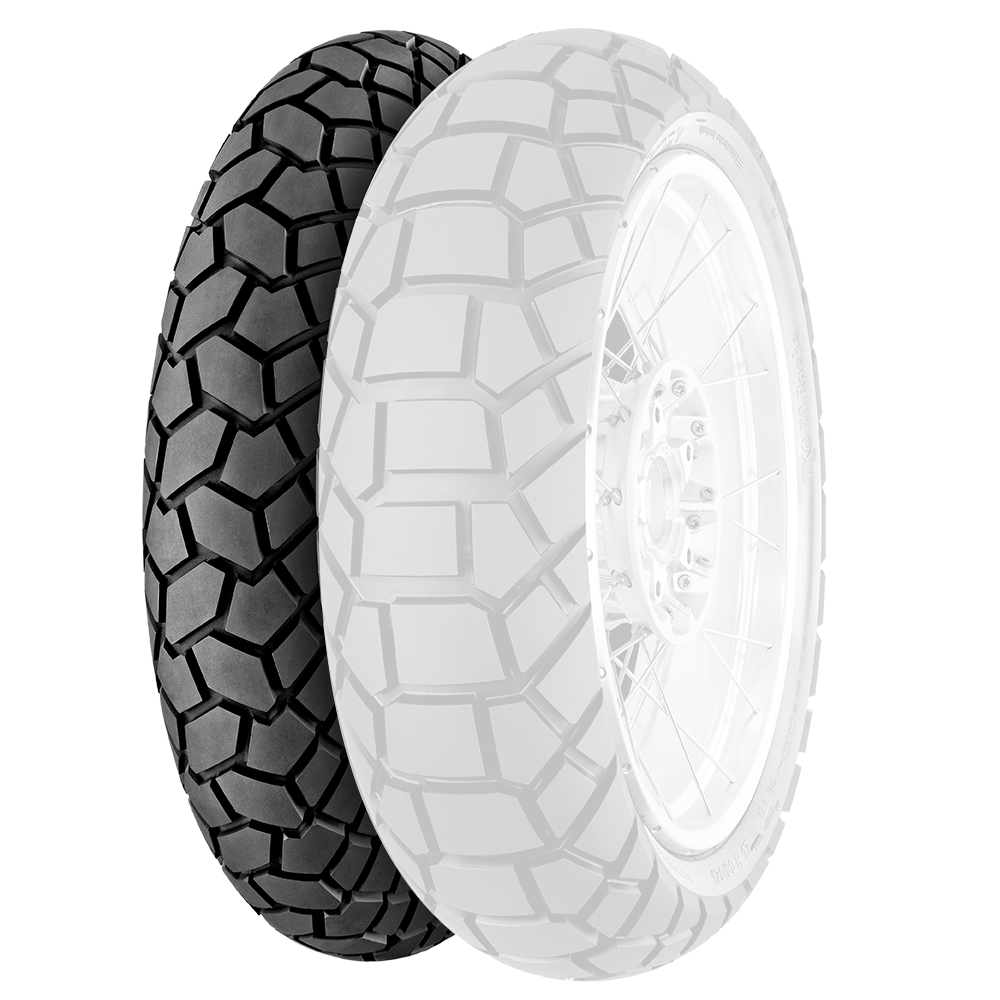 CONTINENTAL 120/70ZR17 M/C (58W) TL TKC70