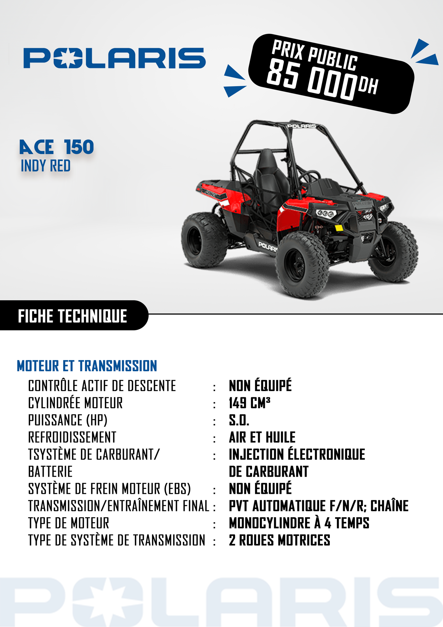 POLARIS ACE 150