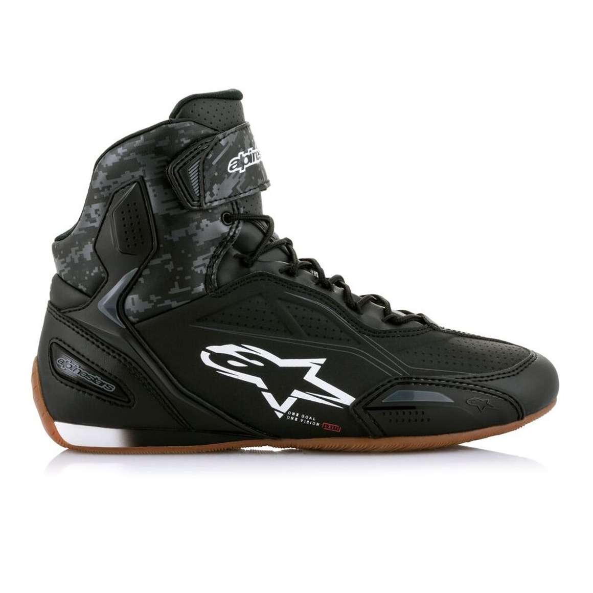 ALPINESTARS Chaussures Faster 3 Noir Gris Fonce