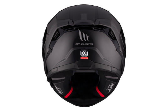 HELMET MT FF118SV THUNDER 4 SV SOLID A1 GLOSS BLACK