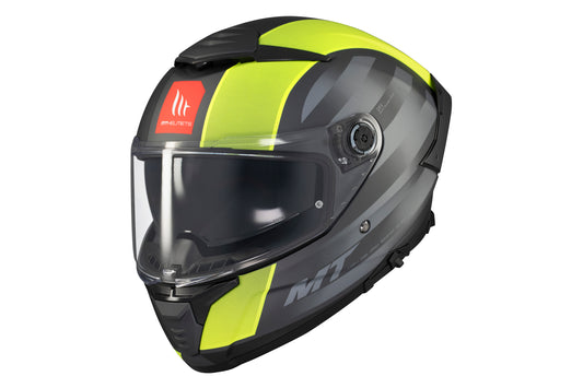 HELMET MT FF118SV THUNDER 4 SV TREADS D3 FLUOR MATT