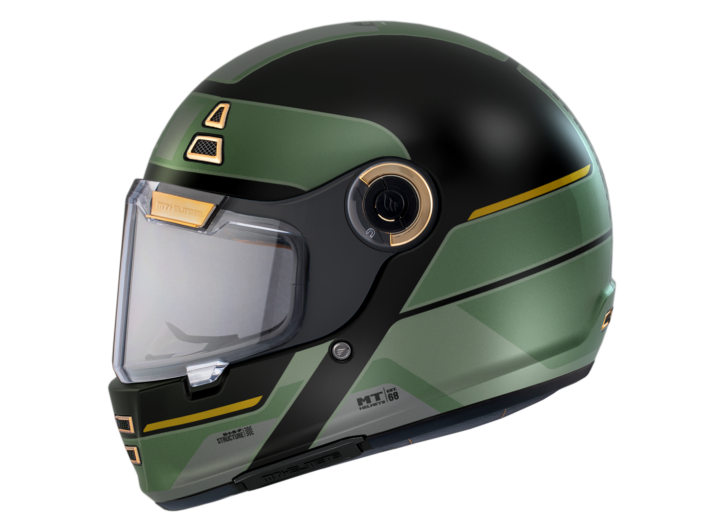 HELMET MT FF119 JARAMA 68TH C1 GLOSS BLACK