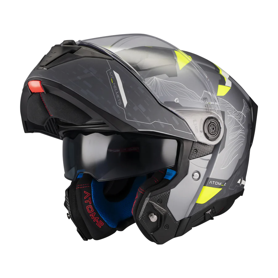HELMET MT FU404SV ATOM 2 SV HIGHLANDS E2 MATT
