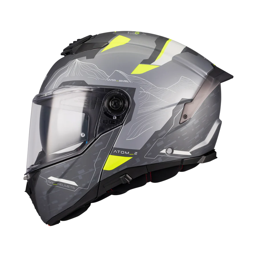 HELMET MT FU404SV ATOM 2 SV HIGHLANDS E2 MATT