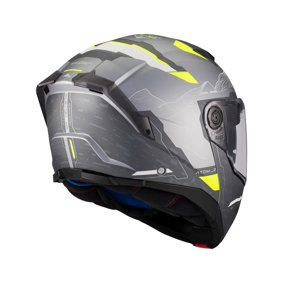 HELMET MT FU404SV ATOM 2 SV HIGHLANDS E2 MATT