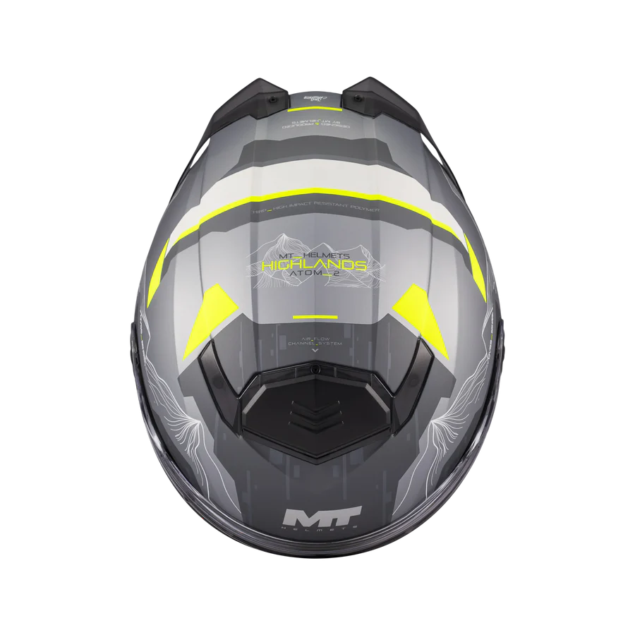 HELMET MT FU404SV ATOM 2 SV HIGHLANDS E2 MATT