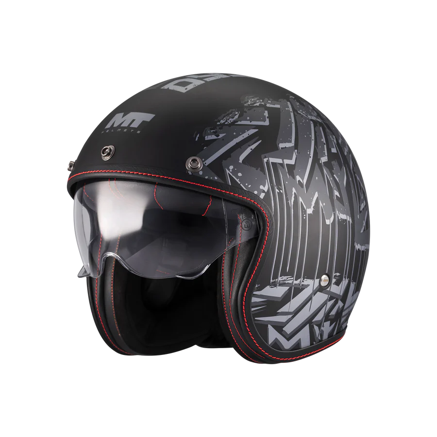 HELMET MT OF507SV B LE MANS 2 SV S DYSTOPIC B12 MATT