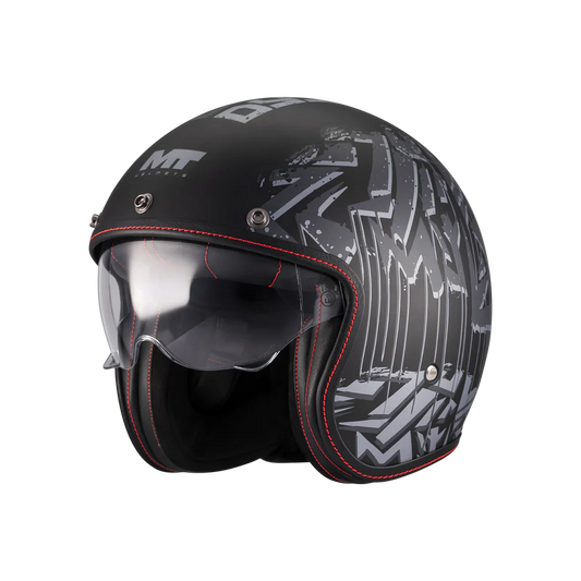 HELMET MT OF507SV B LE MANS 2 SV S DYSTOPIC B12 MATT