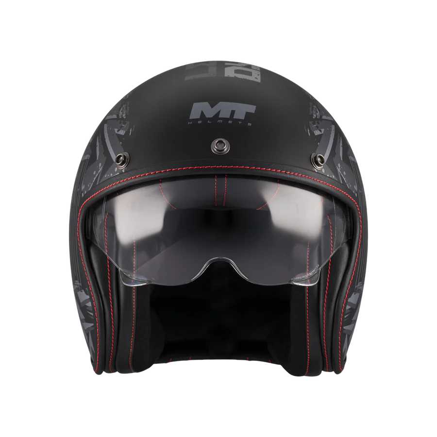 HELMET MT OF507SV B LE MANS 2 SV S DYSTOPIC B12 MATT