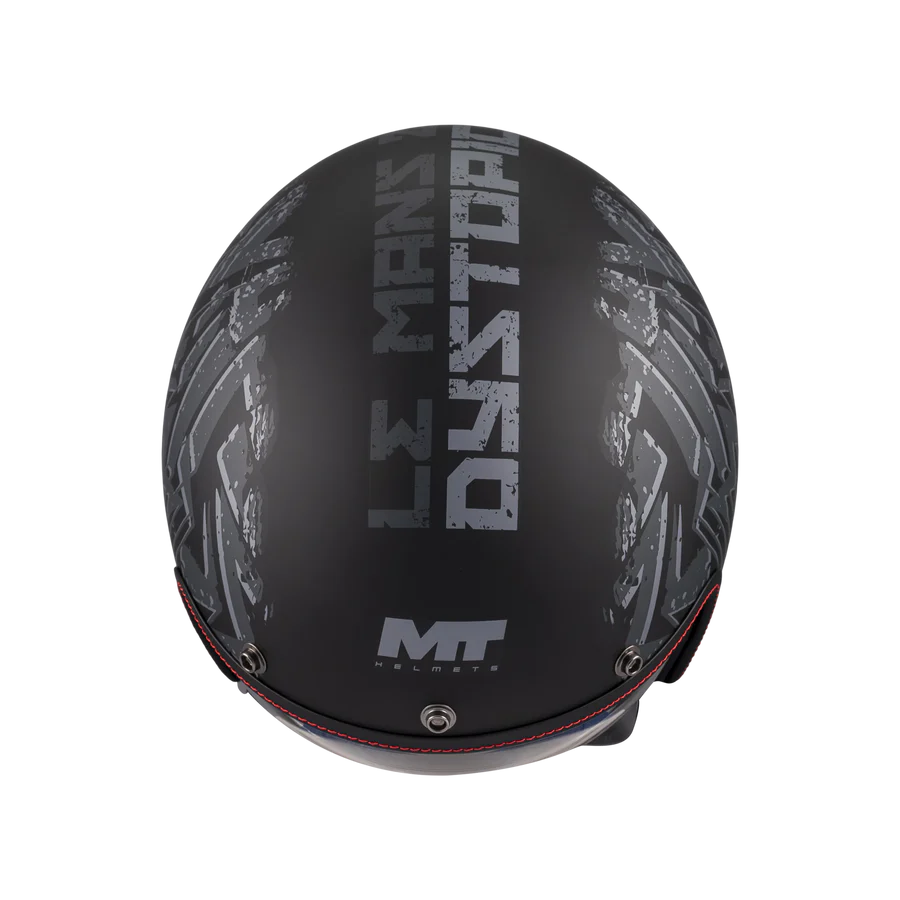 HELMET MT OF507SV B LE MANS 2 SV S DYSTOPIC B12 MATT