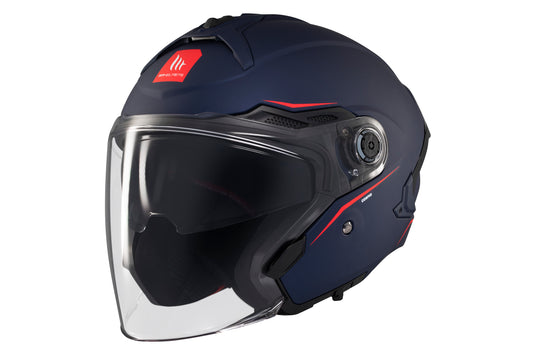 HELMET MT OF515SV COSMO SV SOLID A7 BLUE MATT