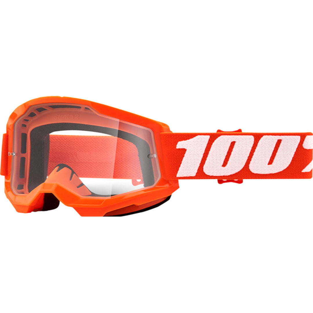 STRATA 2 Goggle Orange - Clear Lens