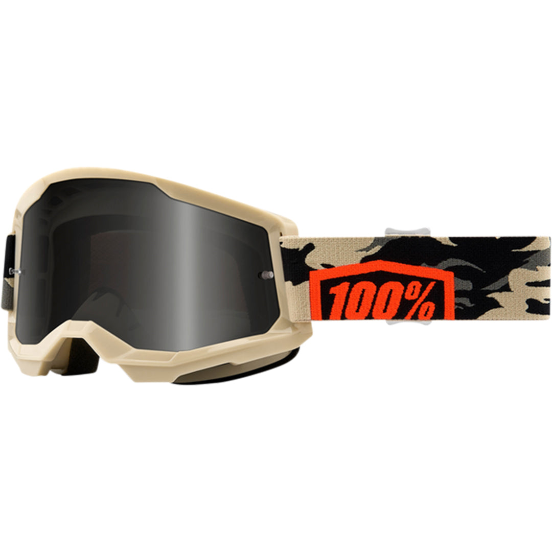 STRATA 2 SAND Goggle Kombat - Smoke Lens