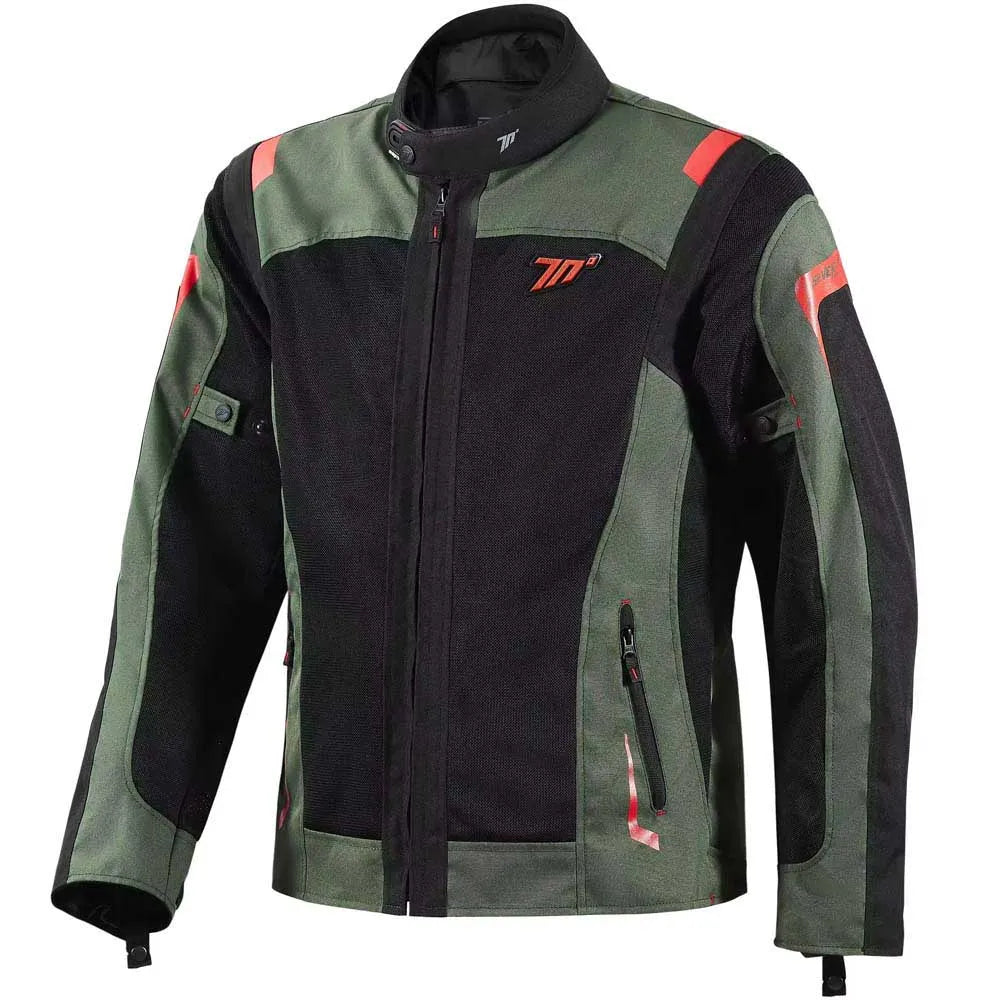 JACKET SD-JT66 SAHARA MEN MILITARY GREEN/RED