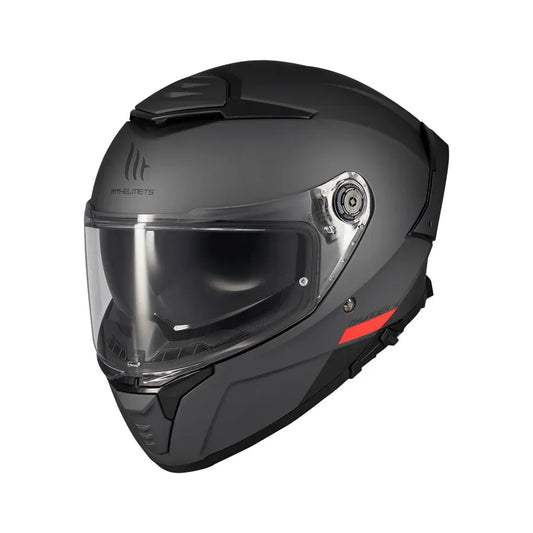 HELMET MT FF118SV THUNDER 4 SV SOLID A12 GRIS MATT L