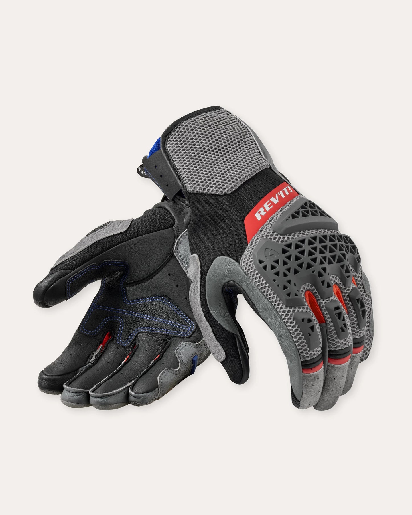 Gloves Sand 5 Grey-Red
