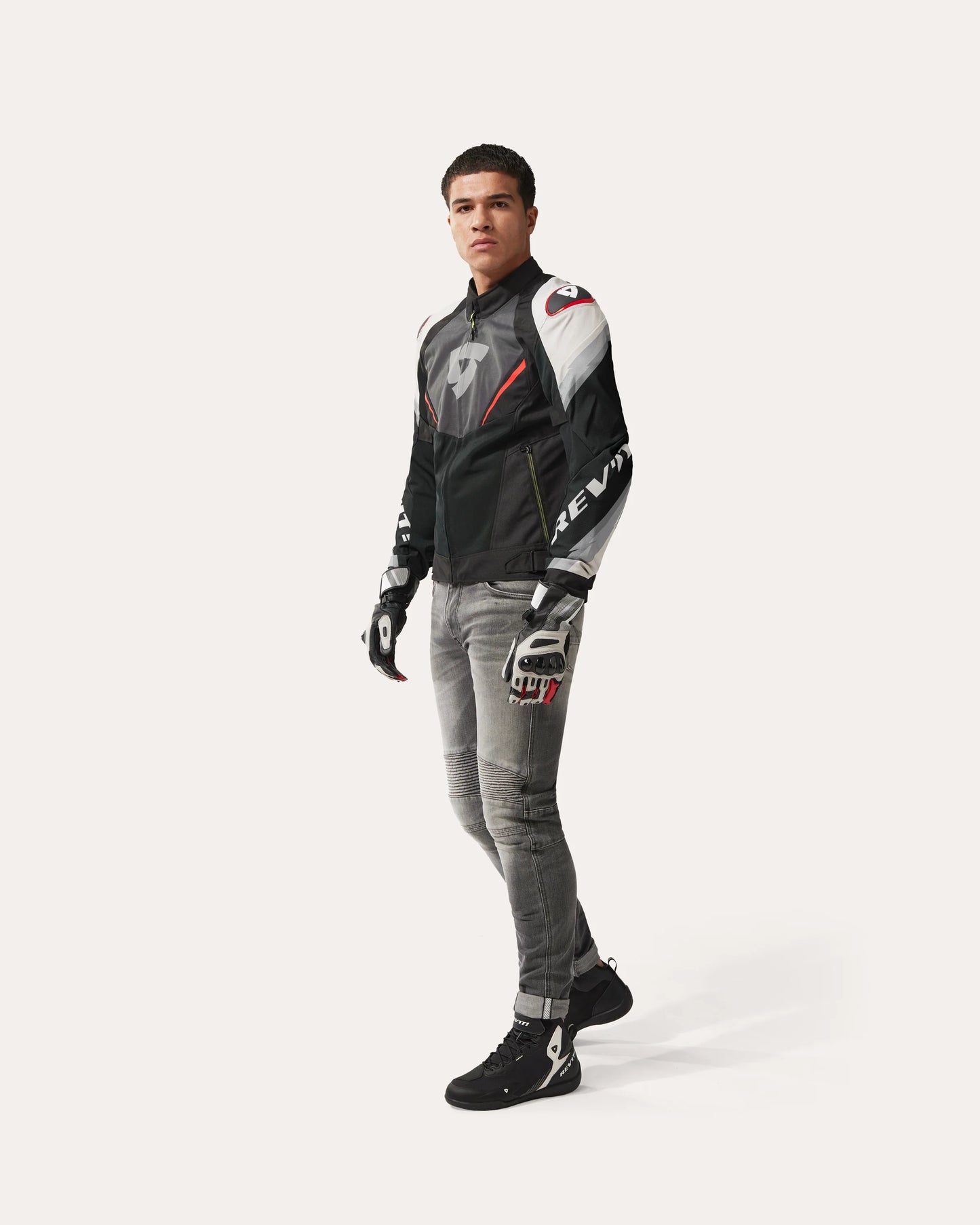 Jacket Quantum 3 Air Grey-Red