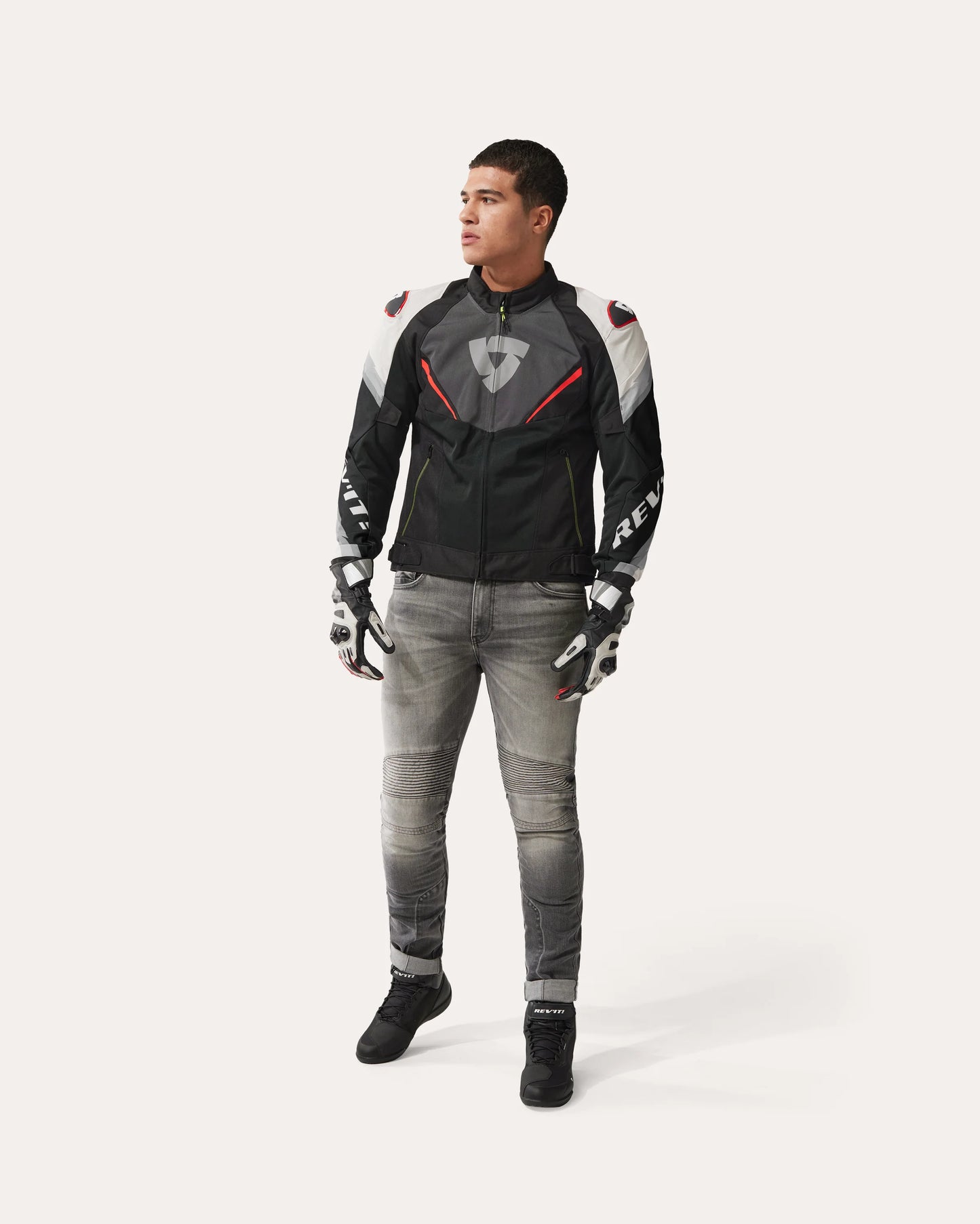 Jacket Quantum 3 Air Grey-Red