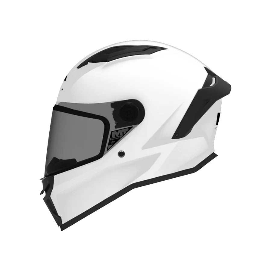 HELMET MT FF126Y STINGER 2 YOUTH PURE A0 GLOSS PEARL WHITE