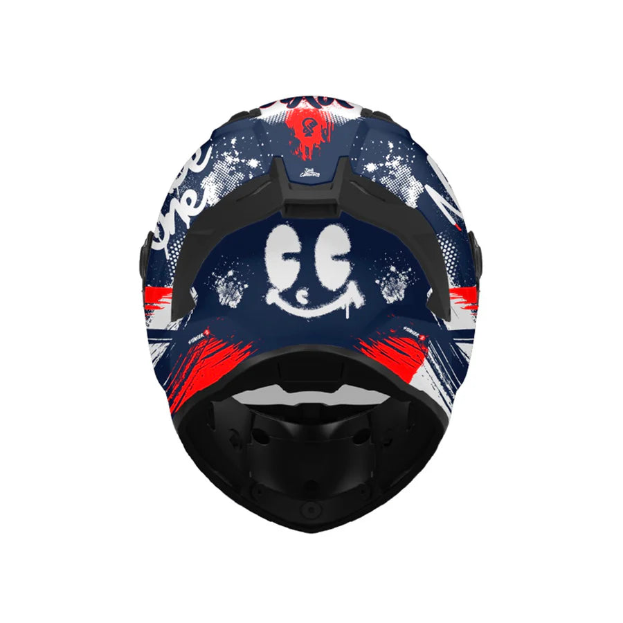 HELMET MT FF126Y STINGER 2 YOUTH ROCKET C17 MATT