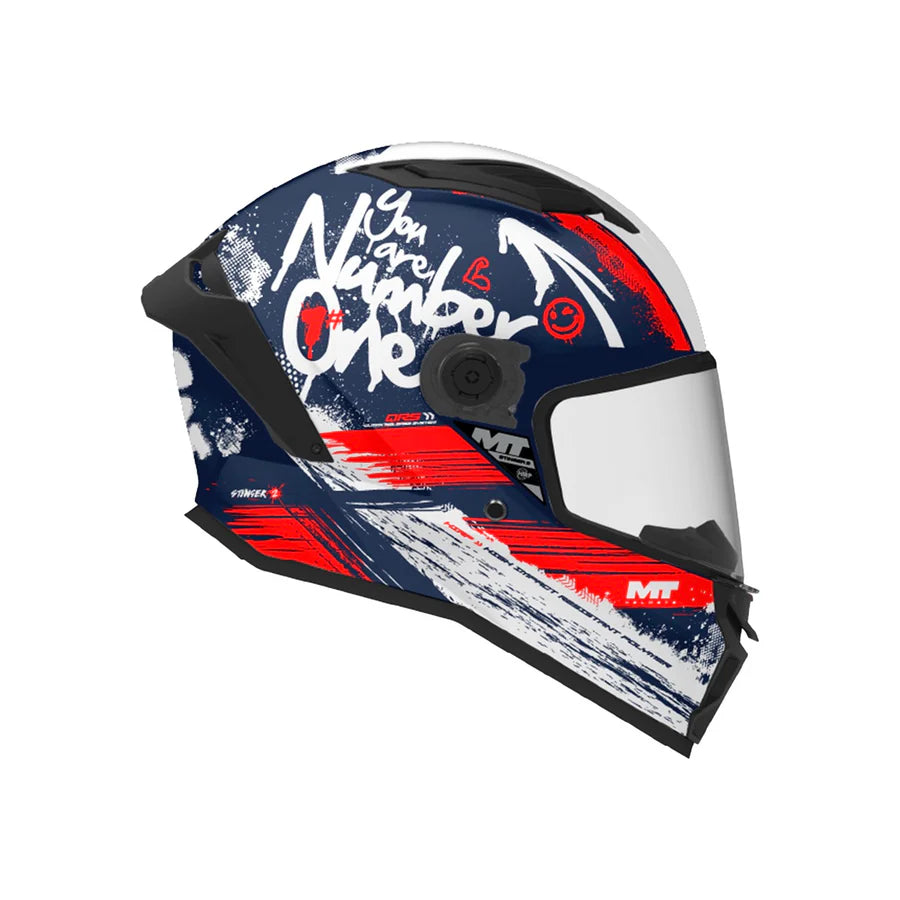 HELMET MT FF126Y STINGER 2 YOUTH ROCKET C17 MATT